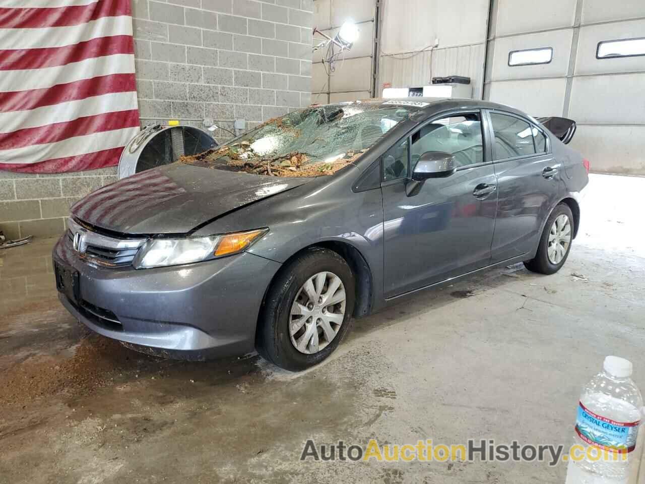 2012 HONDA CIVIC LX, 19XFB2F59CE088691