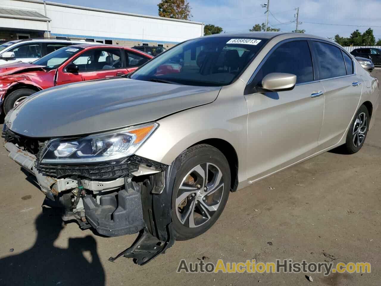 2016 HONDA ACCORD LX, 1HGCR2F35GA200829