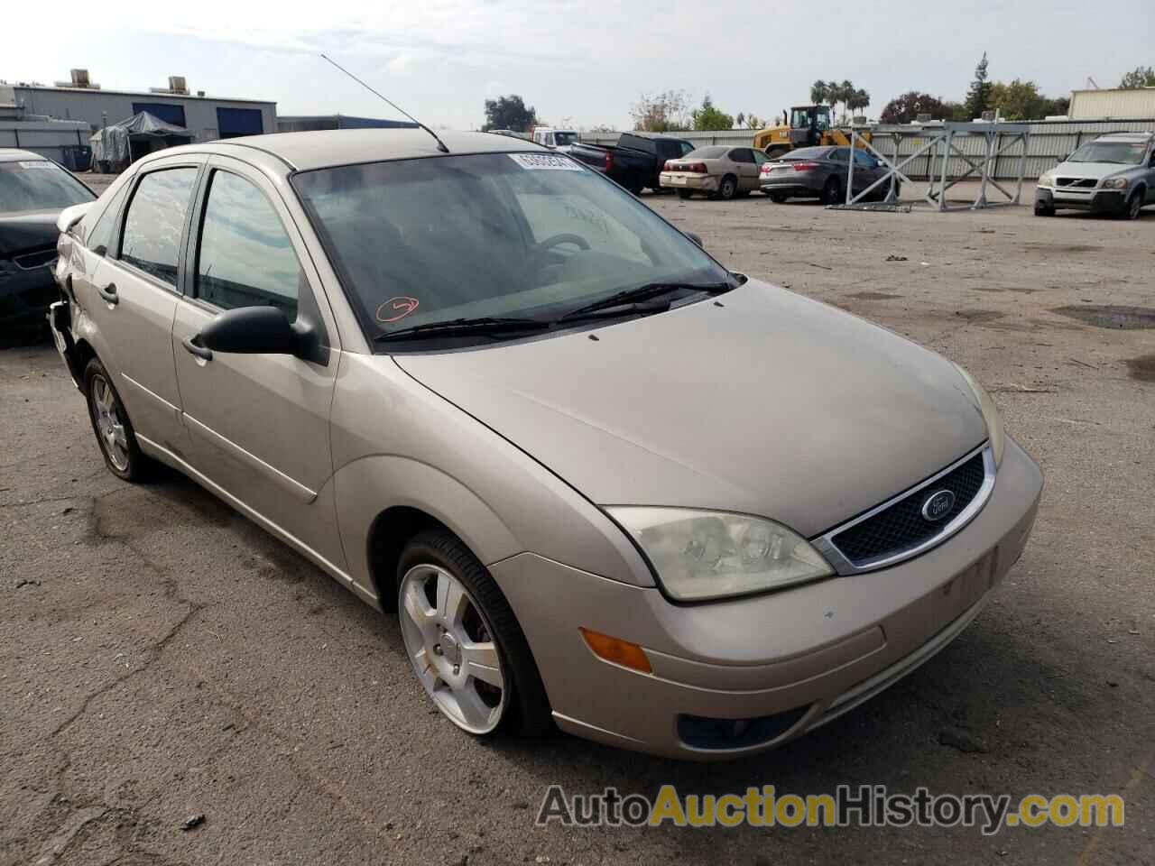 2007 FORD FOCUS ZX4, 1FAHP34N57W240485