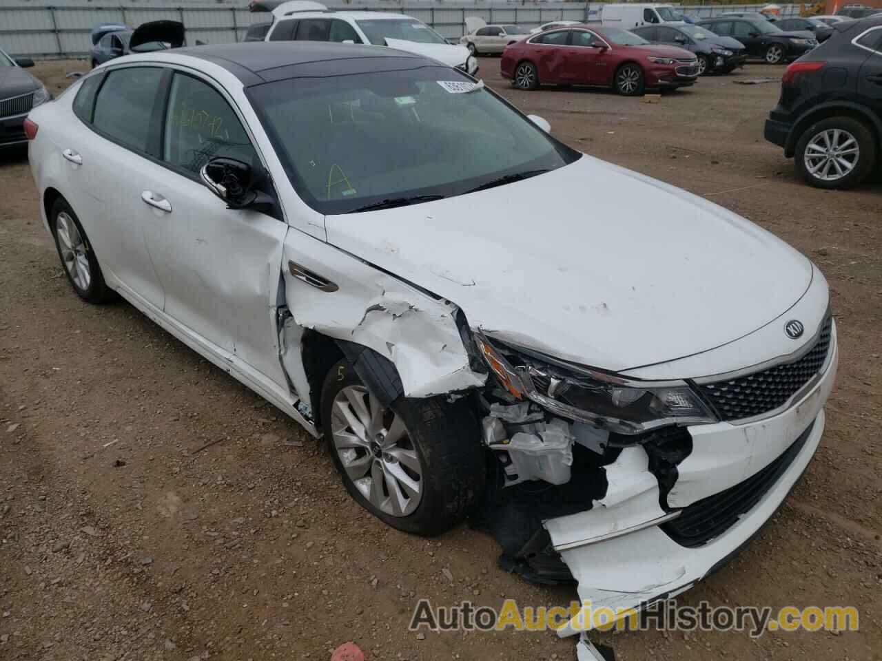 2017 KIA OPTIMA EX, 5XXGU4L34HG142586