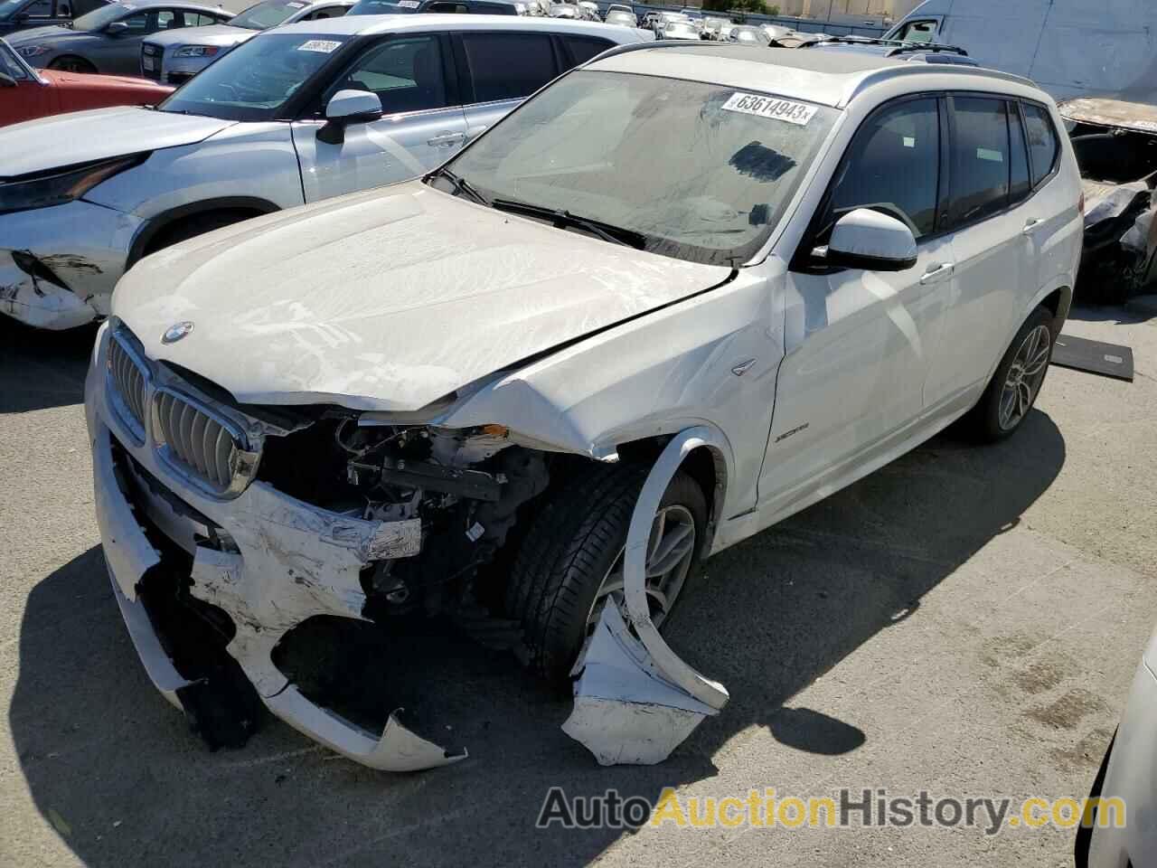 2017 BMW X3 XDRIVE28I, 5UXWX9C50H0D96929