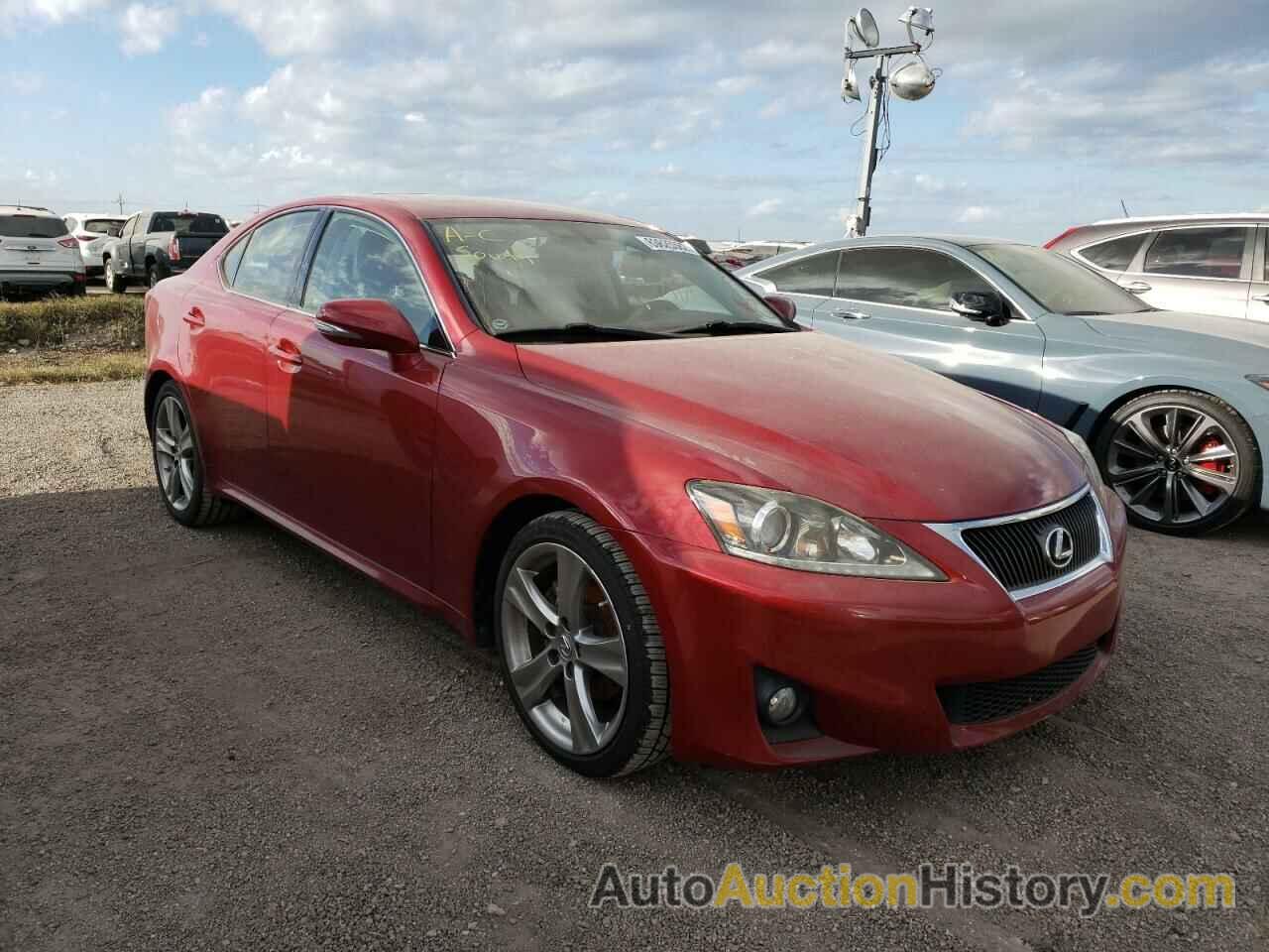 2011 LEXUS IS 250, JTHBF5C23B5140100