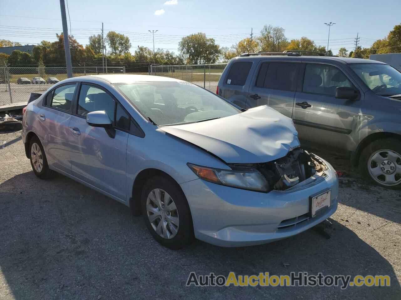 2012 HONDA CIVIC LX, 19XFB2F5XCE000943