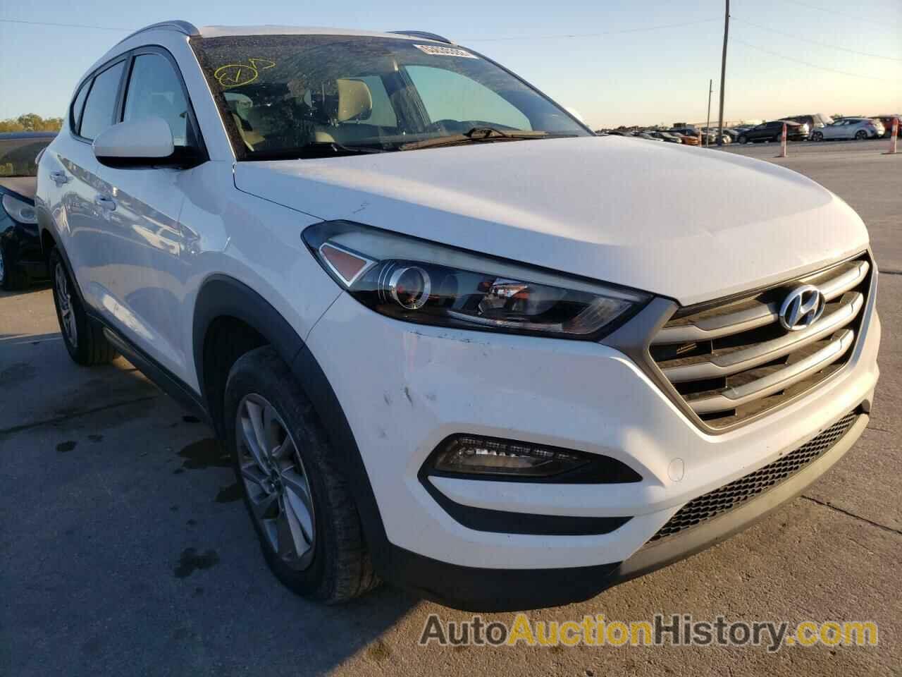 2016 HYUNDAI TUCSON LIMITED, KM8J33A47GU104563