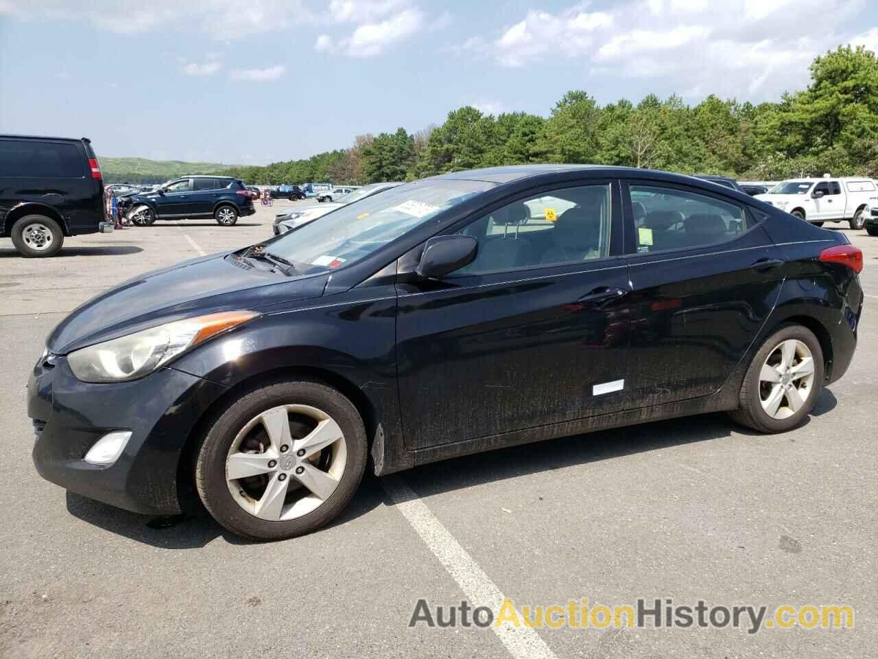 2013 HYUNDAI ELANTRA GLS, KMHDH4AE0DU999726