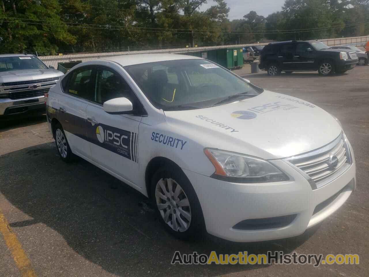 2014 NISSAN SENTRA S, 3N1AB7AP0EY247540