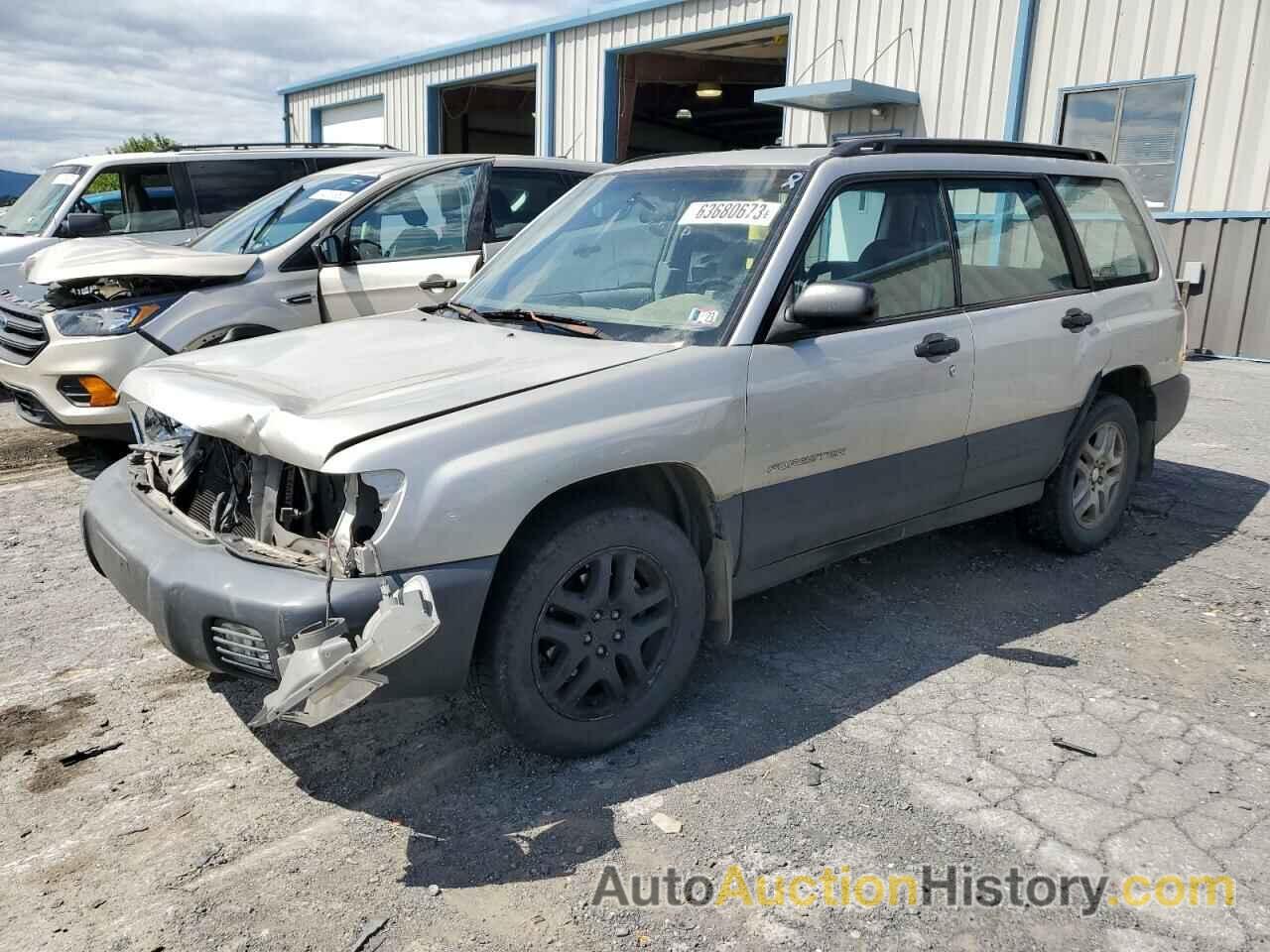 2001 SUBARU FORESTER L, JF1SF63561G760269