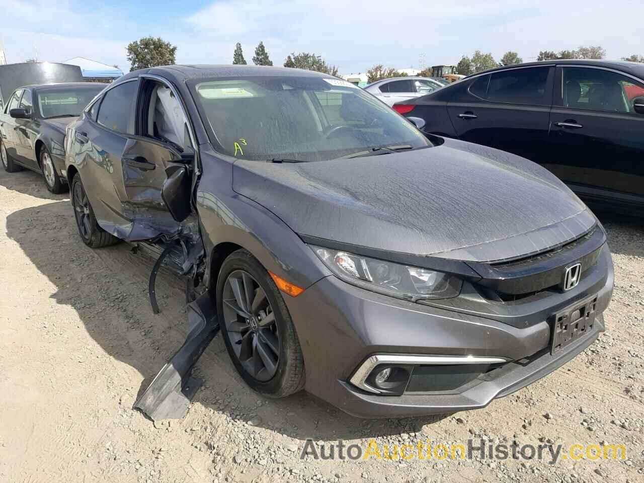 2019 HONDA CIVIC EX, JHMFC1F3XKX010486