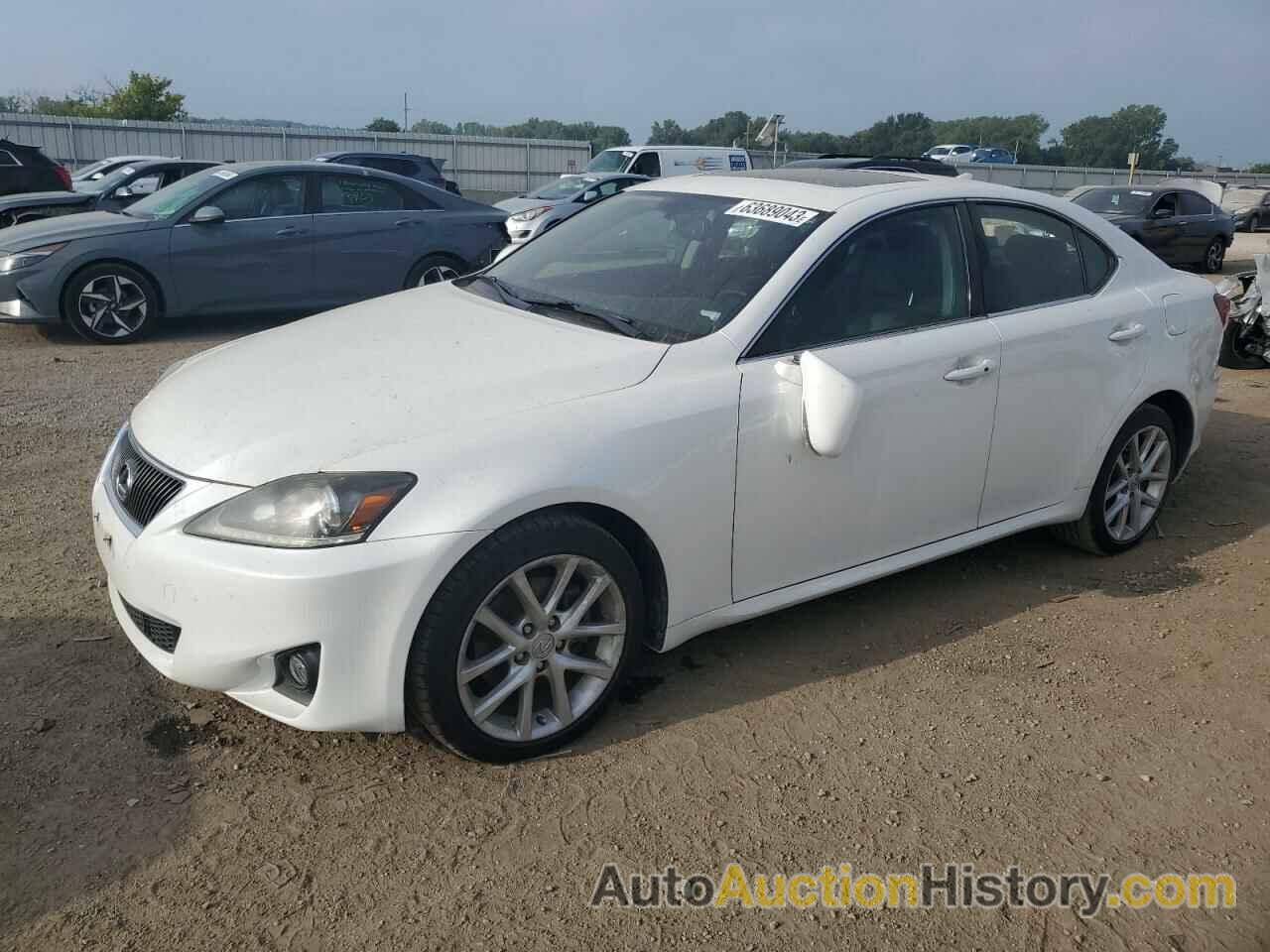 2012 LEXUS IS 250, JTHCF5C25C5058262