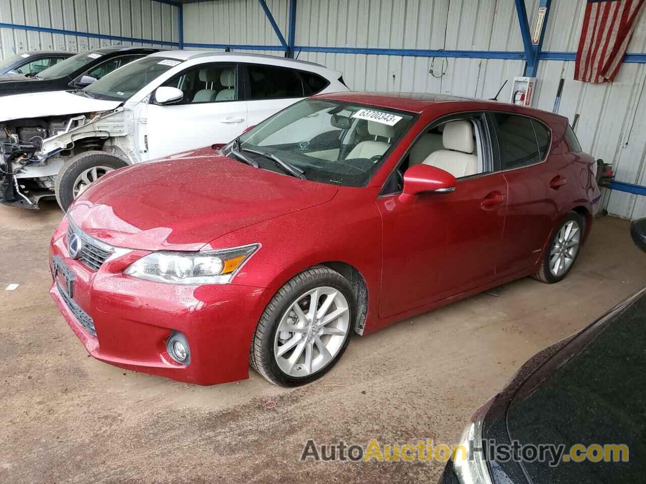 2013 LEXUS CT 200 200, JTHKD5BH0D2150633