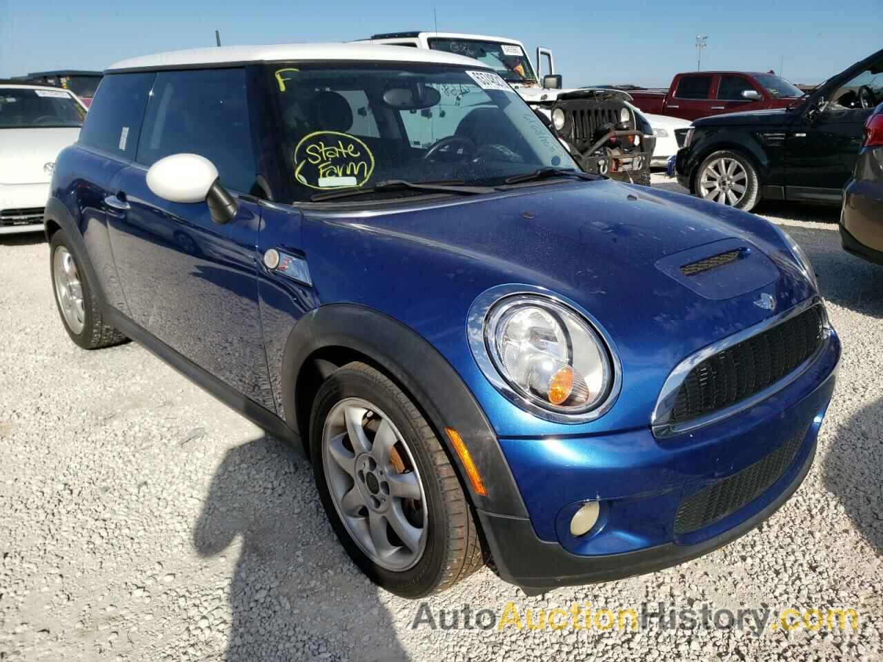 2008 MINI COOPER S, WMWMF73568TV39021