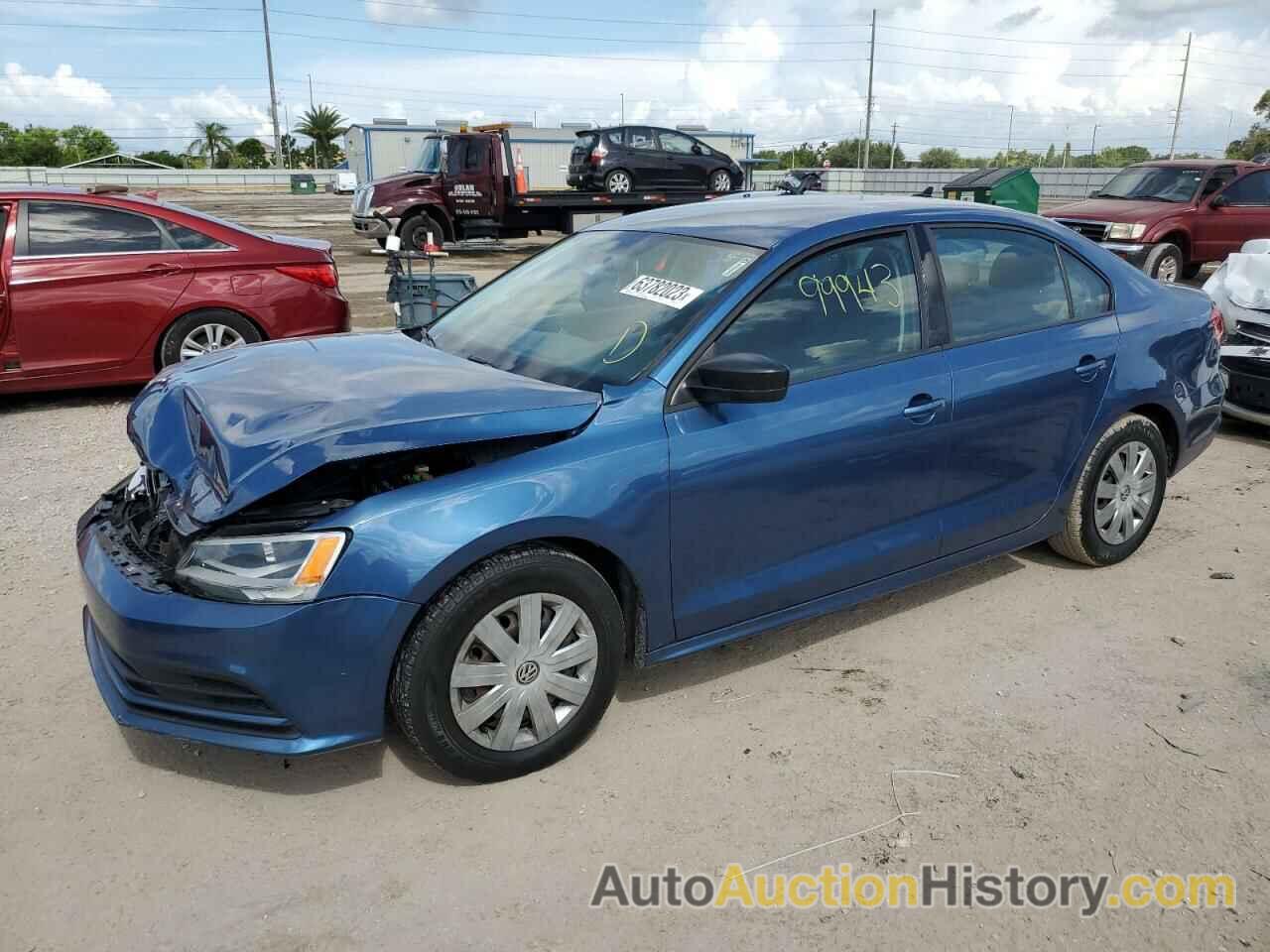 2015 VOLKSWAGEN JETTA BASE, 3VW2K7AJ0FM257231