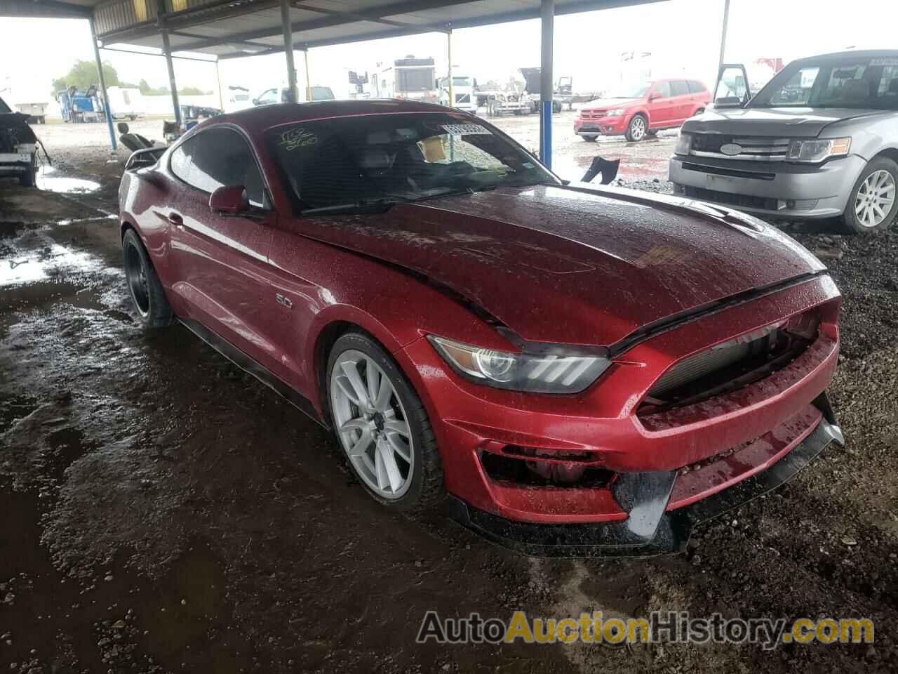 2016 FORD MUSTANG GT, 1FA6P8CF6G5298836