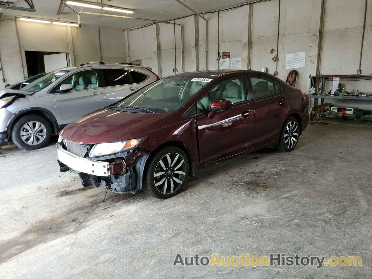 2015 HONDA CIVIC EXL, 19XFB2F99FE057593