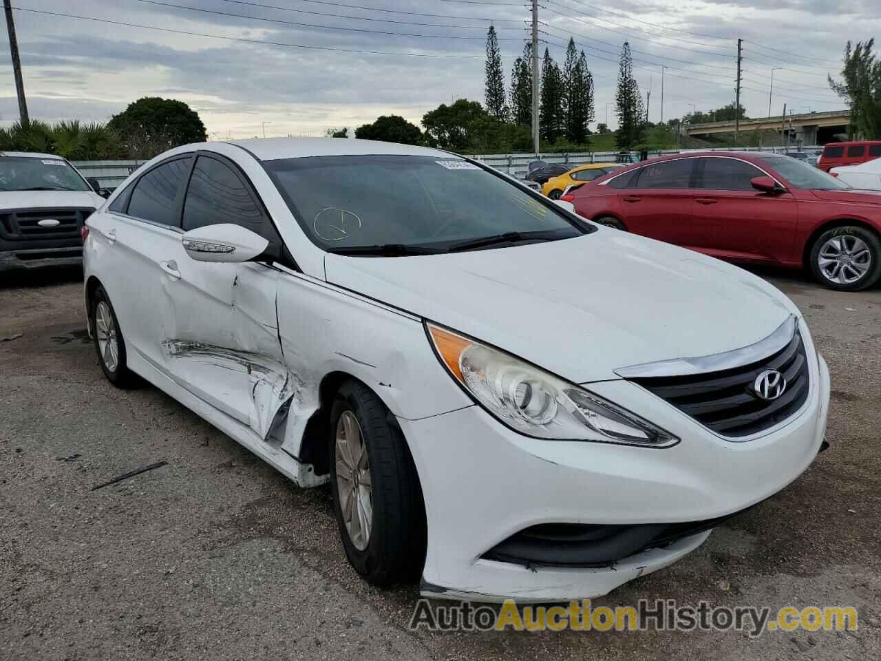 2014 HYUNDAI SONATA GLS, 5NPEB4AC1EH936946