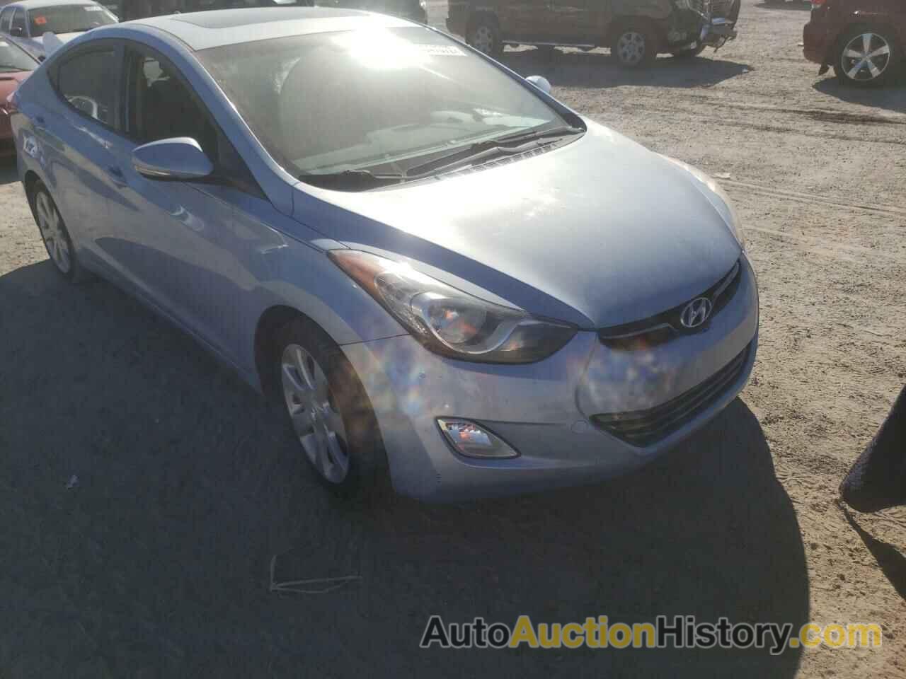 2013 HYUNDAI ELANTRA GLS, KMHDH4AE4DU520062