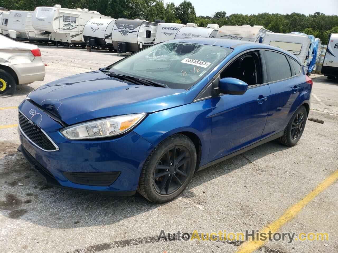 2018 FORD FOCUS SE, 1FADP3K22JL311741