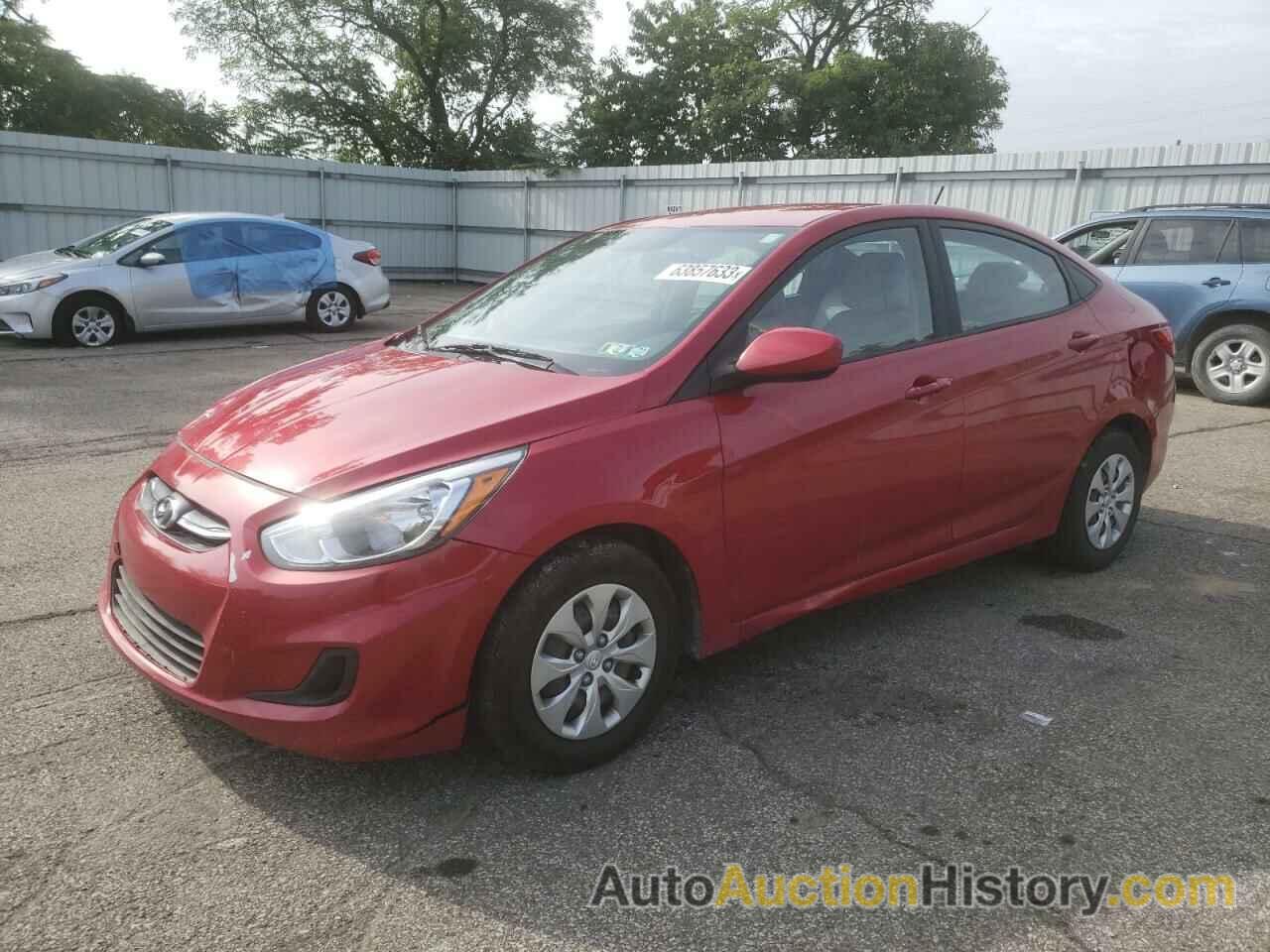 2016 HYUNDAI ACCENT SE, KMHCT4AE6GU953431