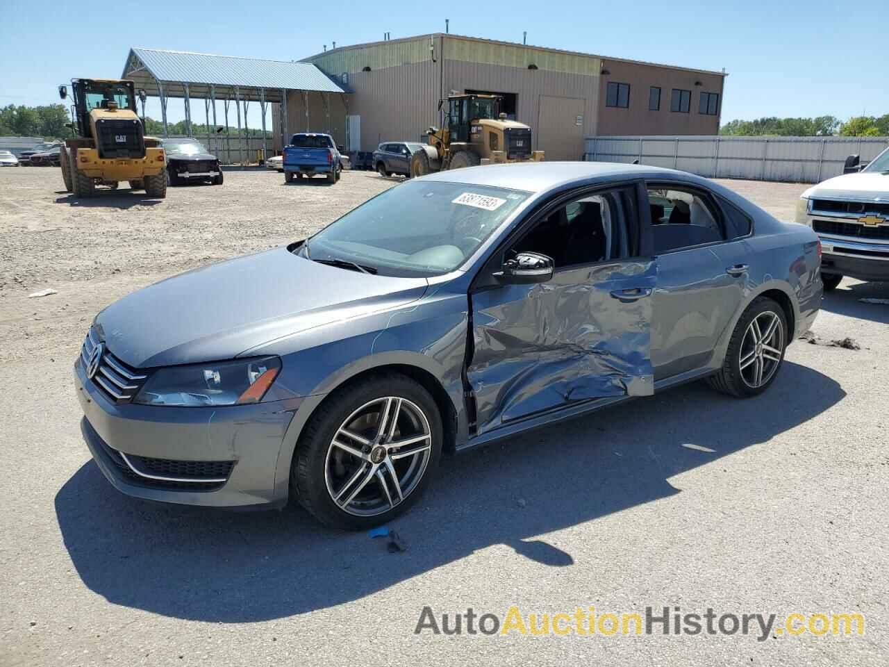 2014 VOLKSWAGEN PASSAT S, 1VWAP7A34EC026637