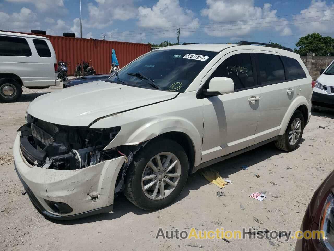 2013 DODGE JOURNEY SXT, 3C4PDCBG1DT548936