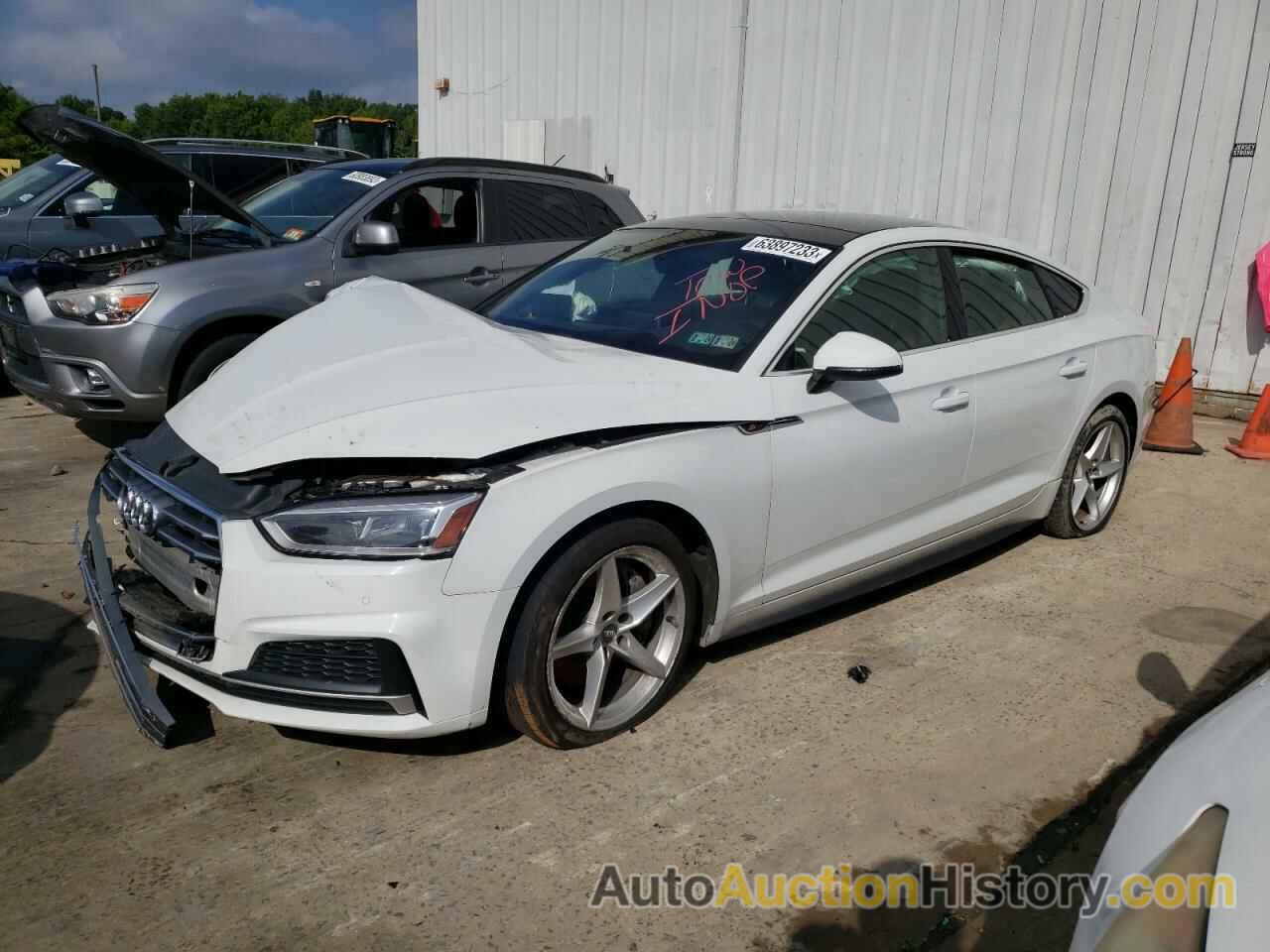 2018 AUDI A5 PREMIUM PLUS S-LINE, WAUENCF57JA041293