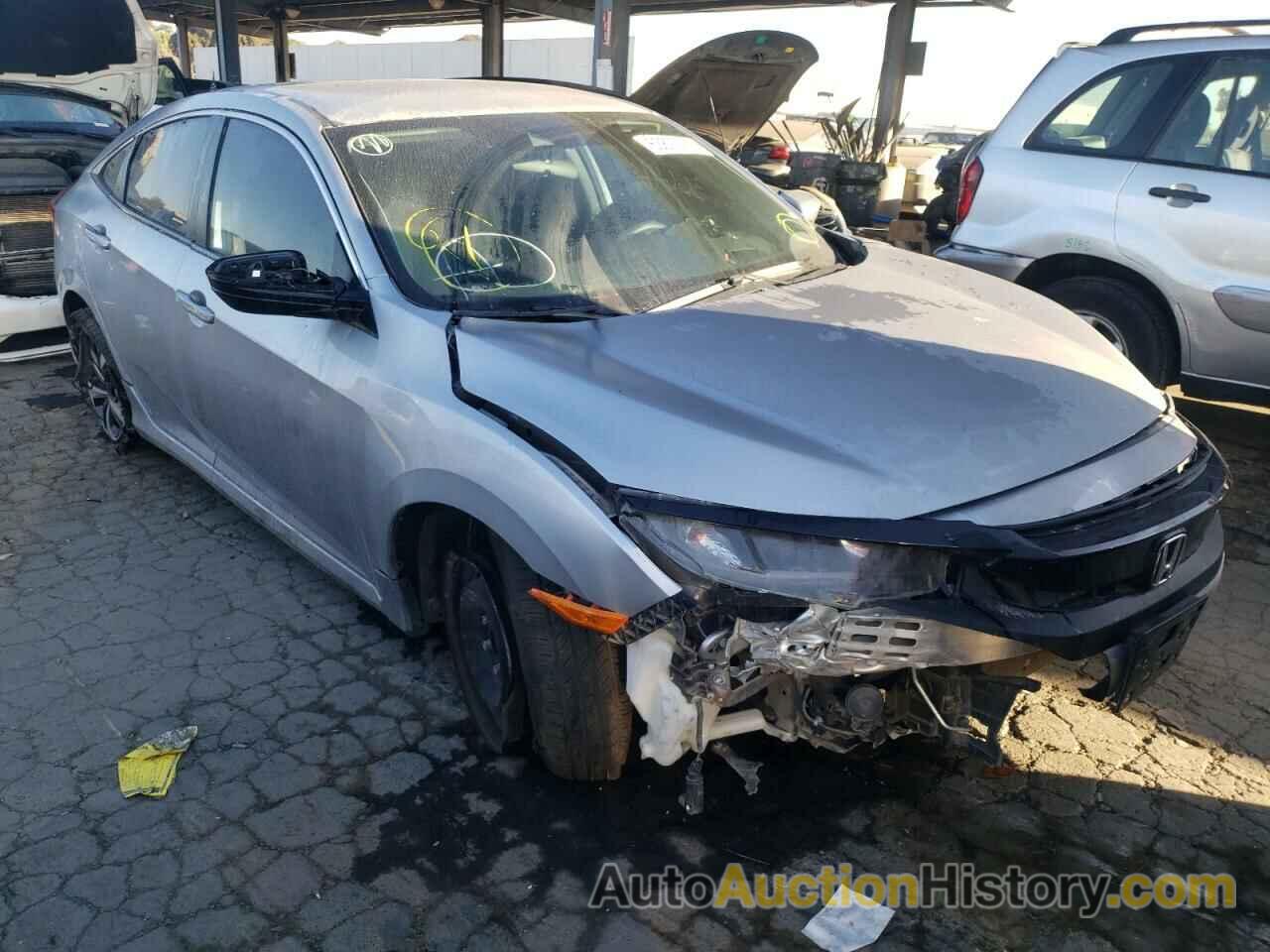 2020 HONDA CIVIC LX, 19XFC2F69LE214599