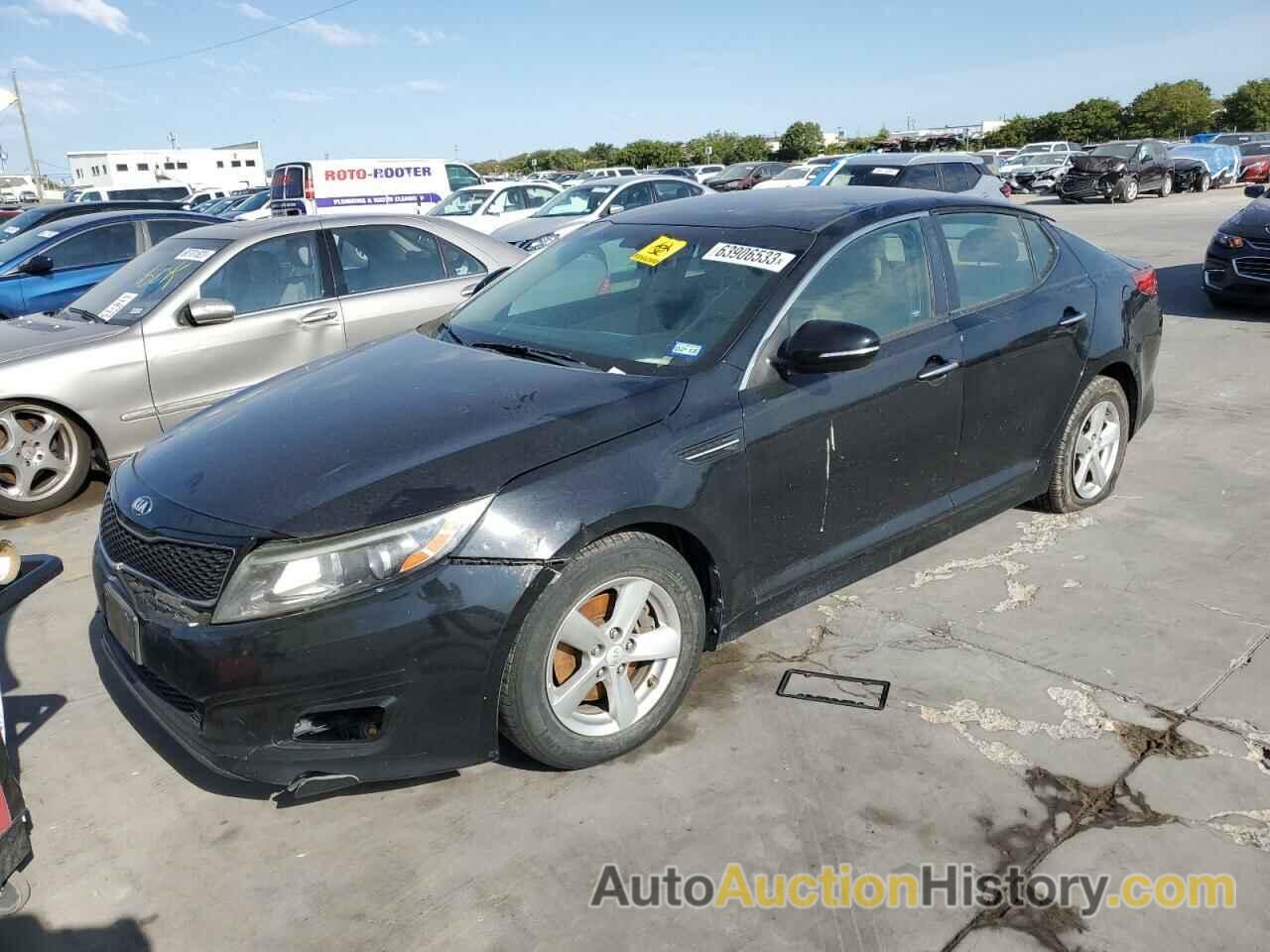 2015 KIA OPTIMA LX, 5XXGM4A76FG445002