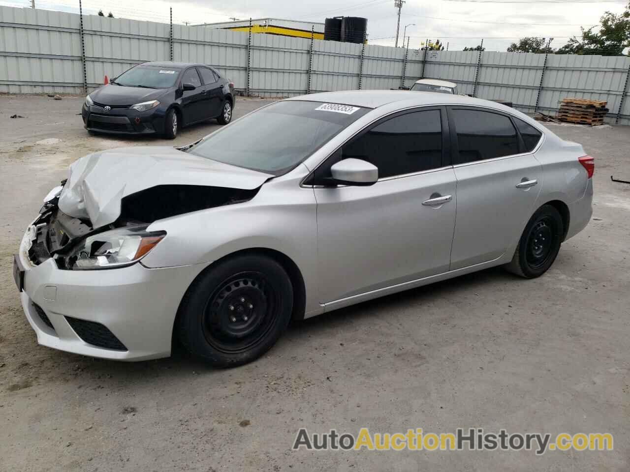 2016 NISSAN SENTRA S, 3N1AB7APXGY233664