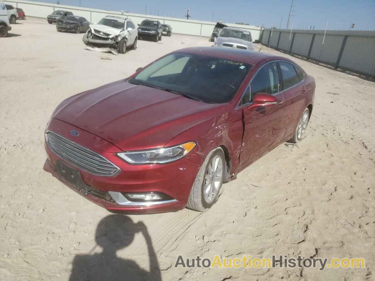 2017 FORD FUSION SE HYBRID, 3FA6P0LUXHR105845