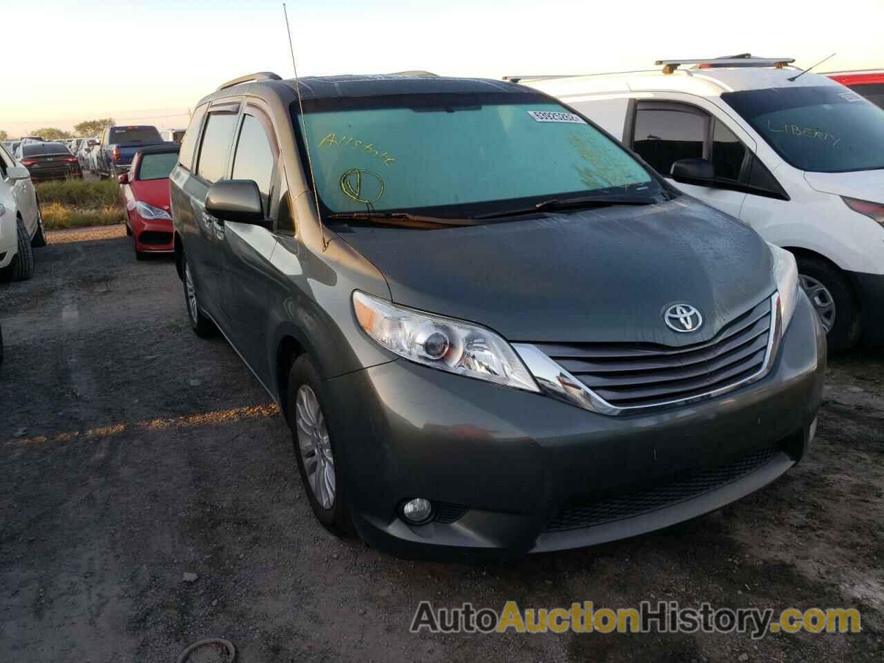 2014 TOYOTA SIENNA XLE, 5TDYK3DCXES428987