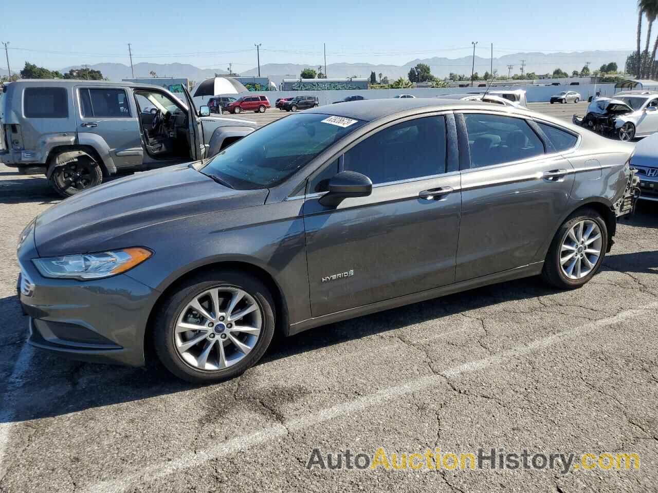 2017 FORD FUSION S HYBRID, 3FA6P0UU1HR145830