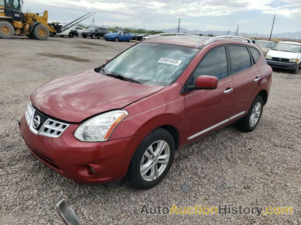 2013 NISSAN ROGUE S, JN8AS5MTXDW522044