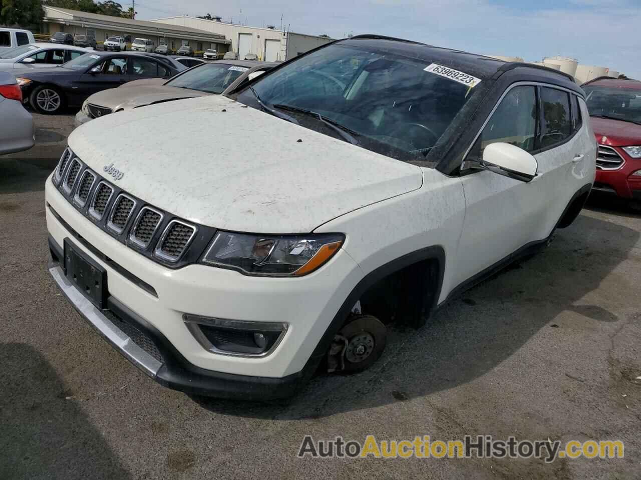 2019 JEEP COMPASS LIMITED, 3C4NJDCB0KT621073