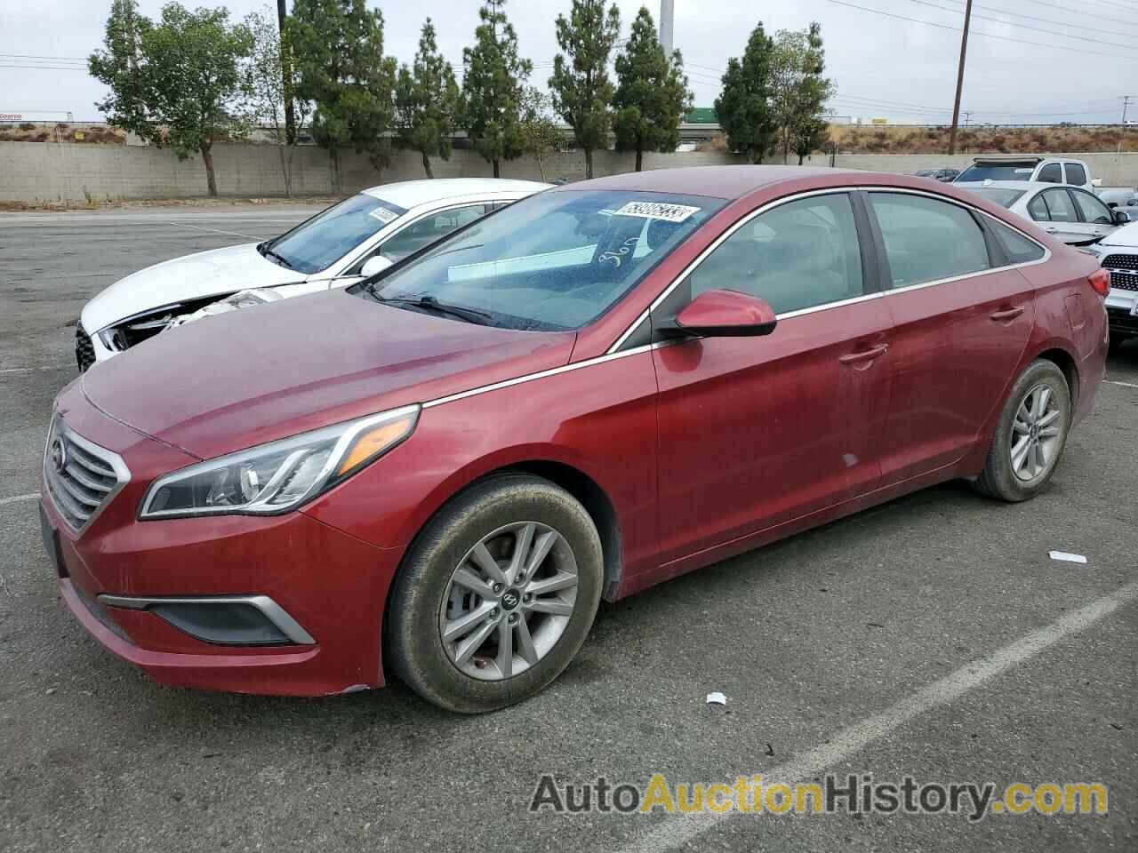 2016 HYUNDAI SONATA SE, 5NPE24AF5GH357410