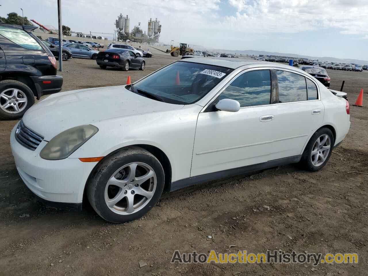 2003 INFINITI G35, JNKCV51E83M014343