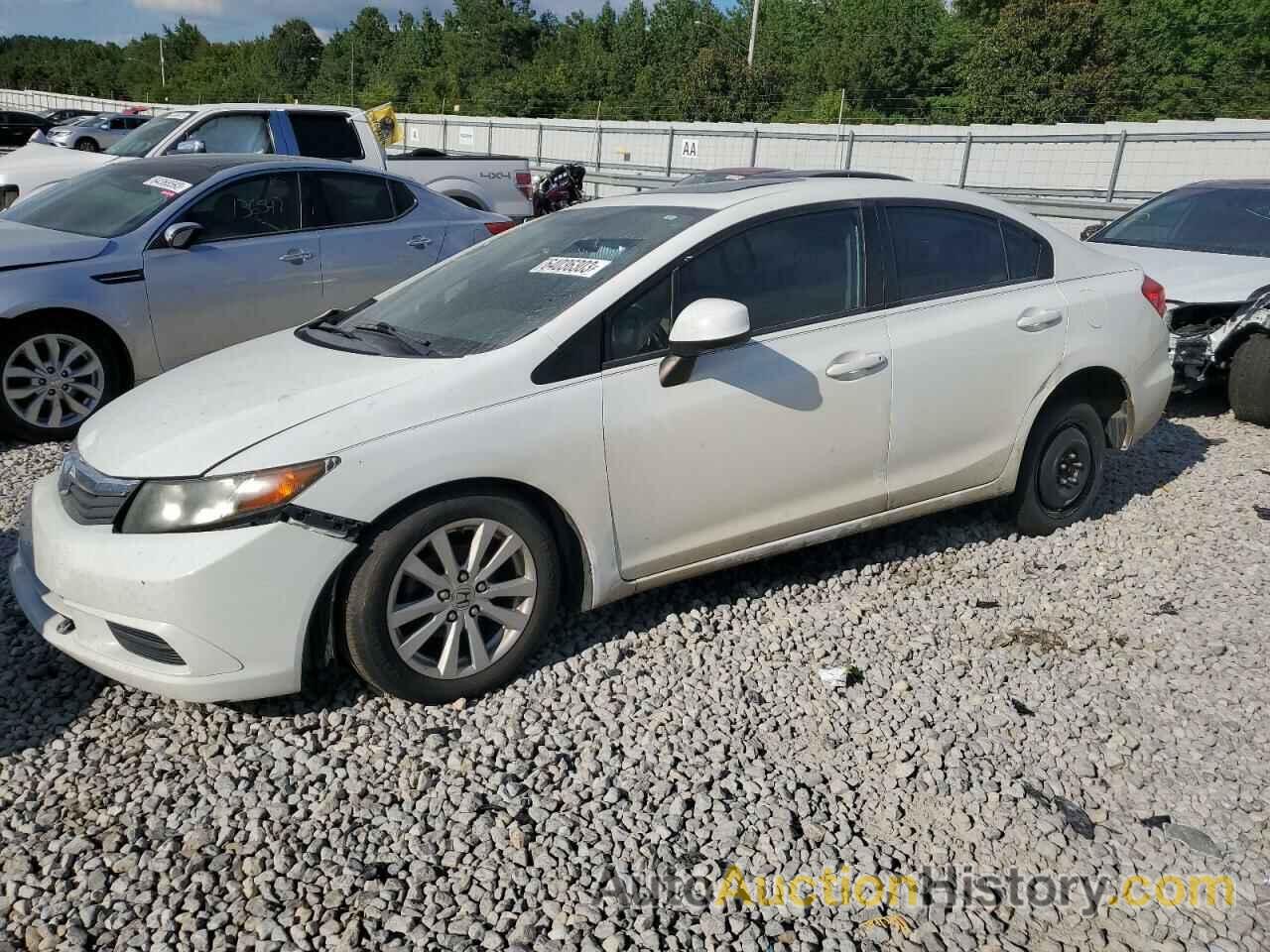 2012 HONDA CIVIC EXL, 2HGFB2F99CH568576