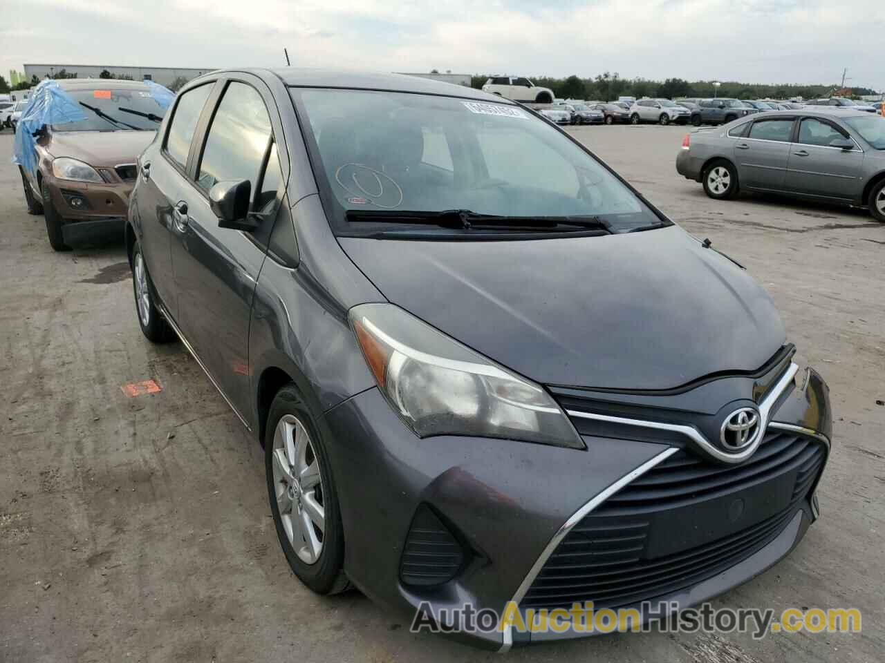 2016 TOYOTA YARIS L, VNKKTUD32GA061292