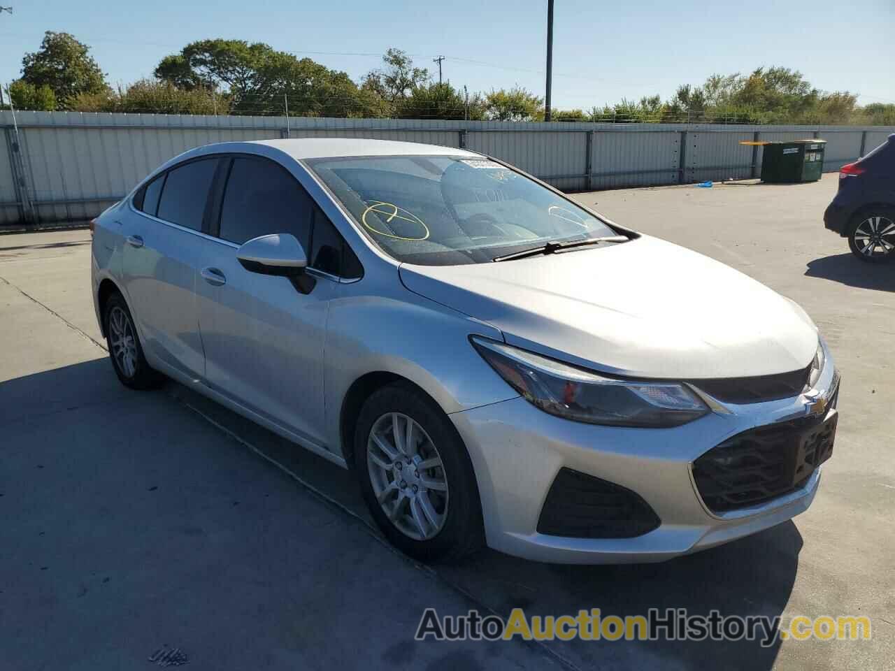 2019 CHEVROLET CRUZE LT, 1G1BE5SM1K7140925