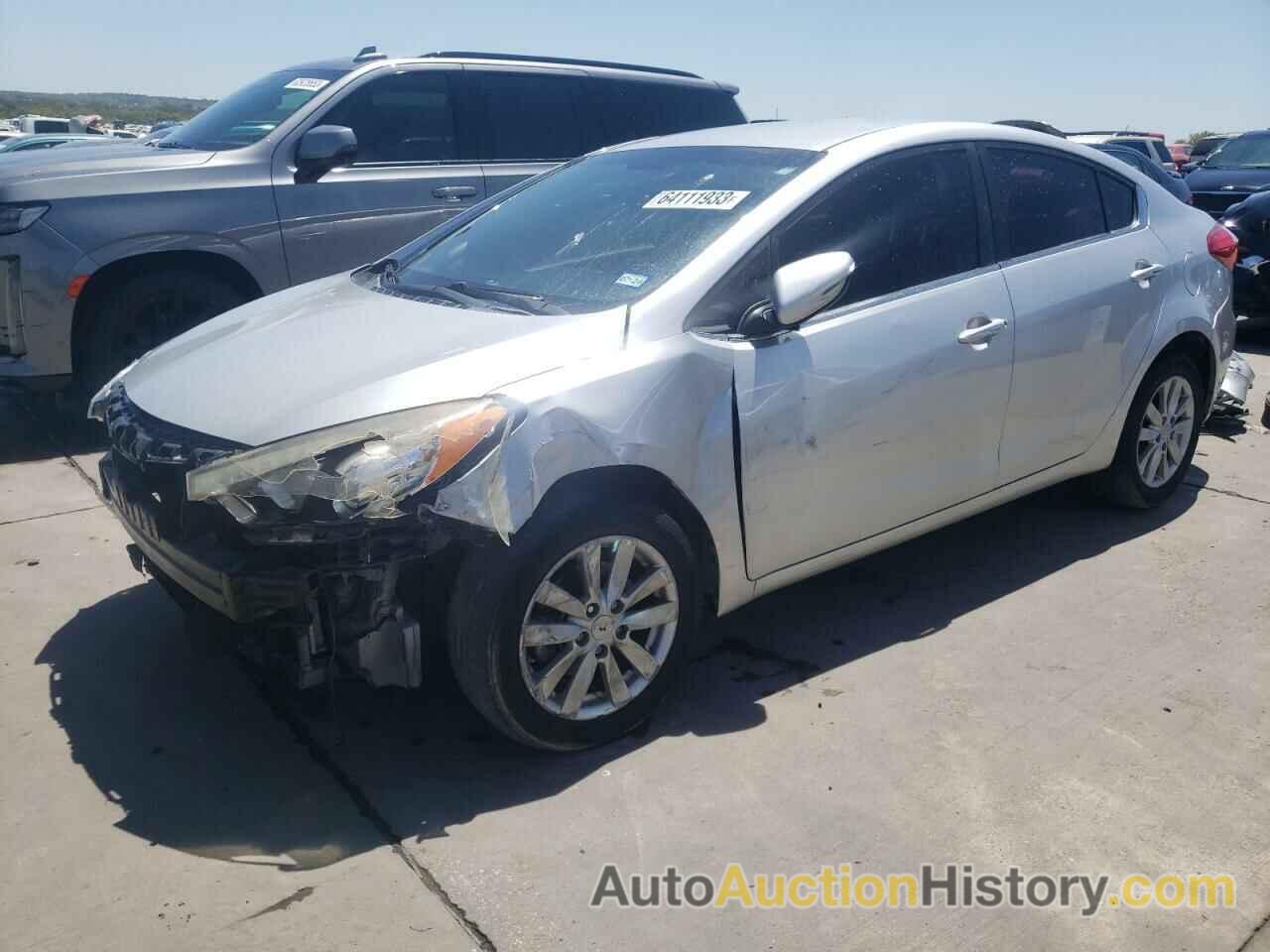 2014 KIA FORTE EX, KNAFX4A8XE5046671