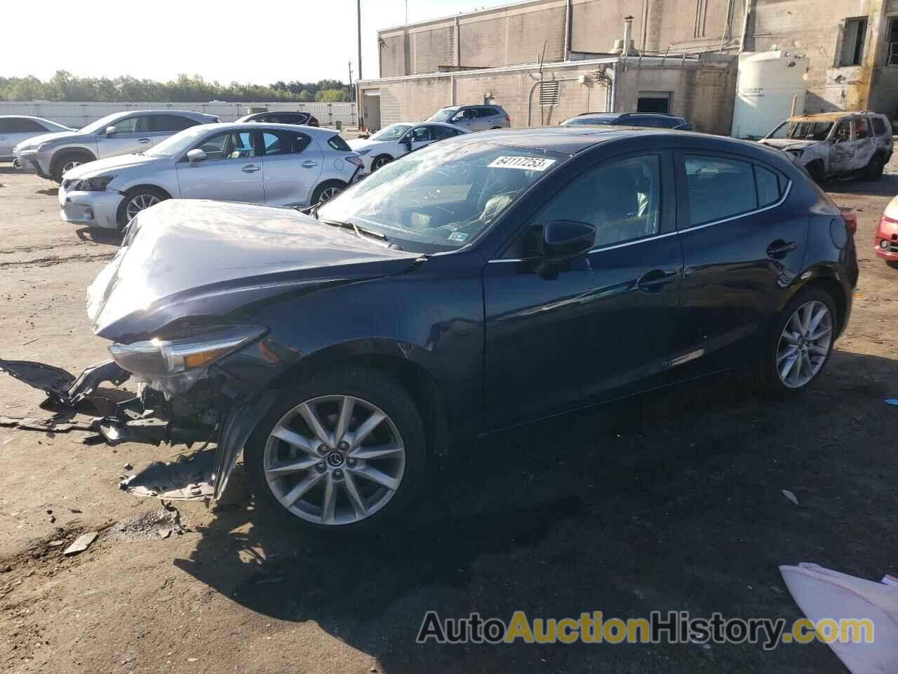 2017 MAZDA 3 GRAND TOURING, 3MZBN1M33HM137279