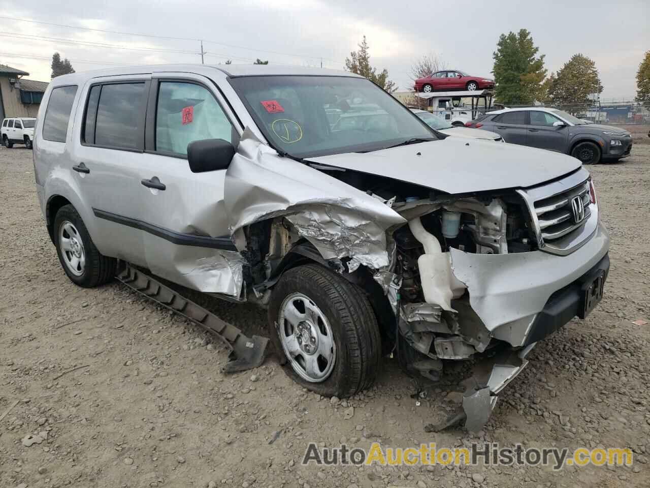 2015 HONDA PILOT LX, 5FNYF3H24FB023445