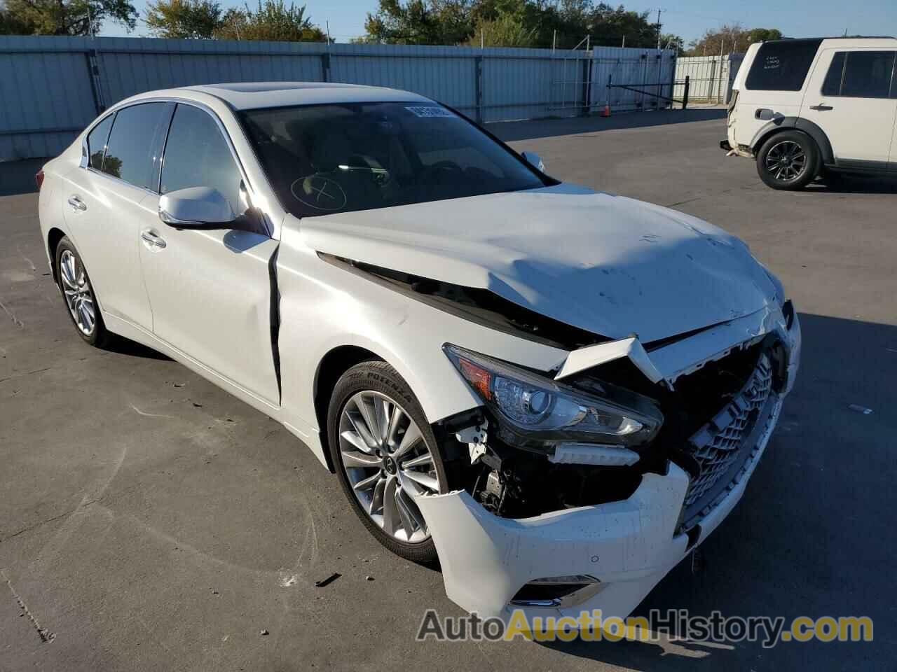 2021 INFINITI Q50 LUXE, JN1EV7BP3MM701580