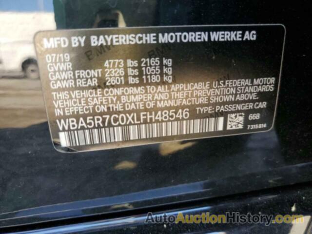 BMW 3 SERIES, WBA5R7C0XLFH48546