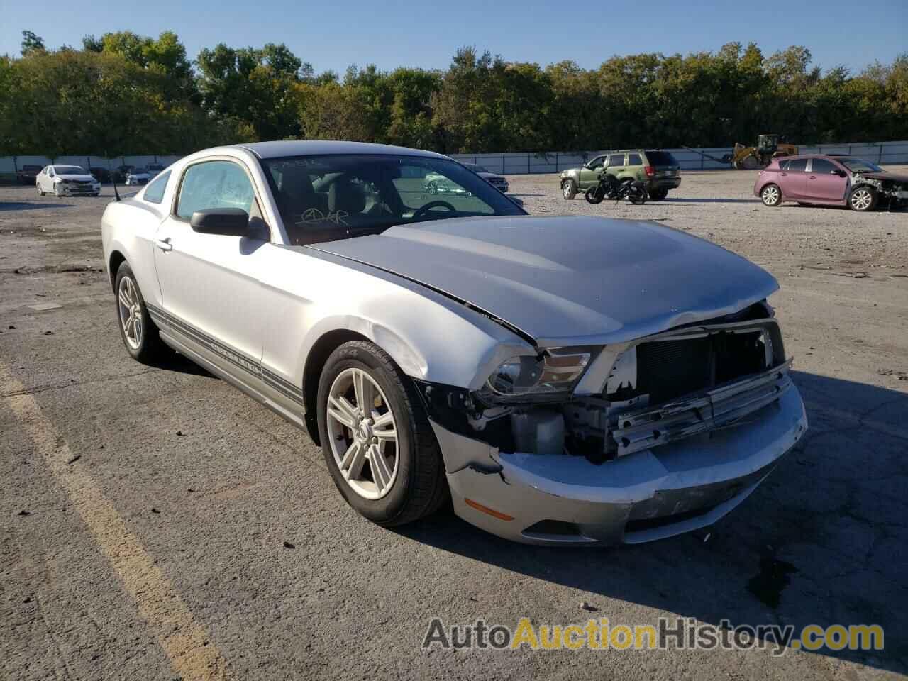 2012 FORD MUSTANG, 1ZVBP8AM3C5275516