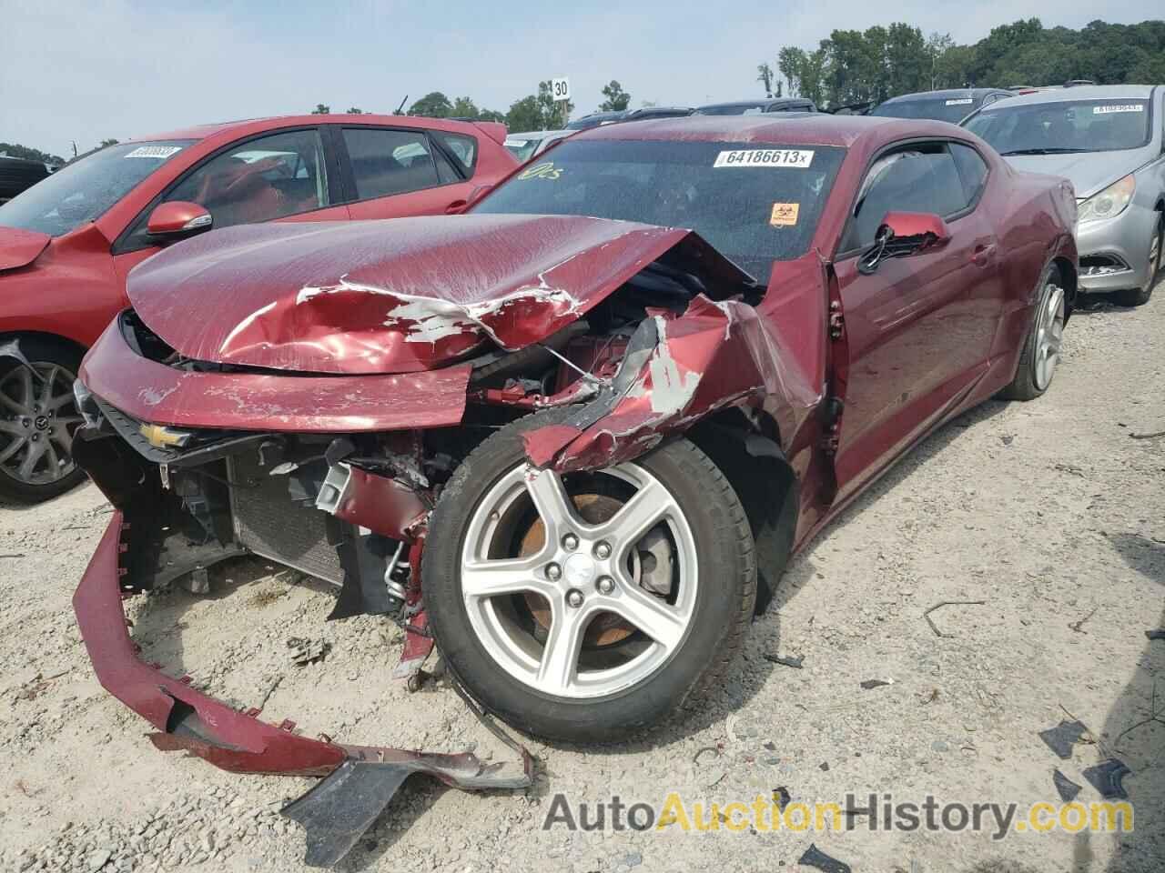 2016 CHEVROLET CAMARO LT, 1G1FB1RS9G0169628