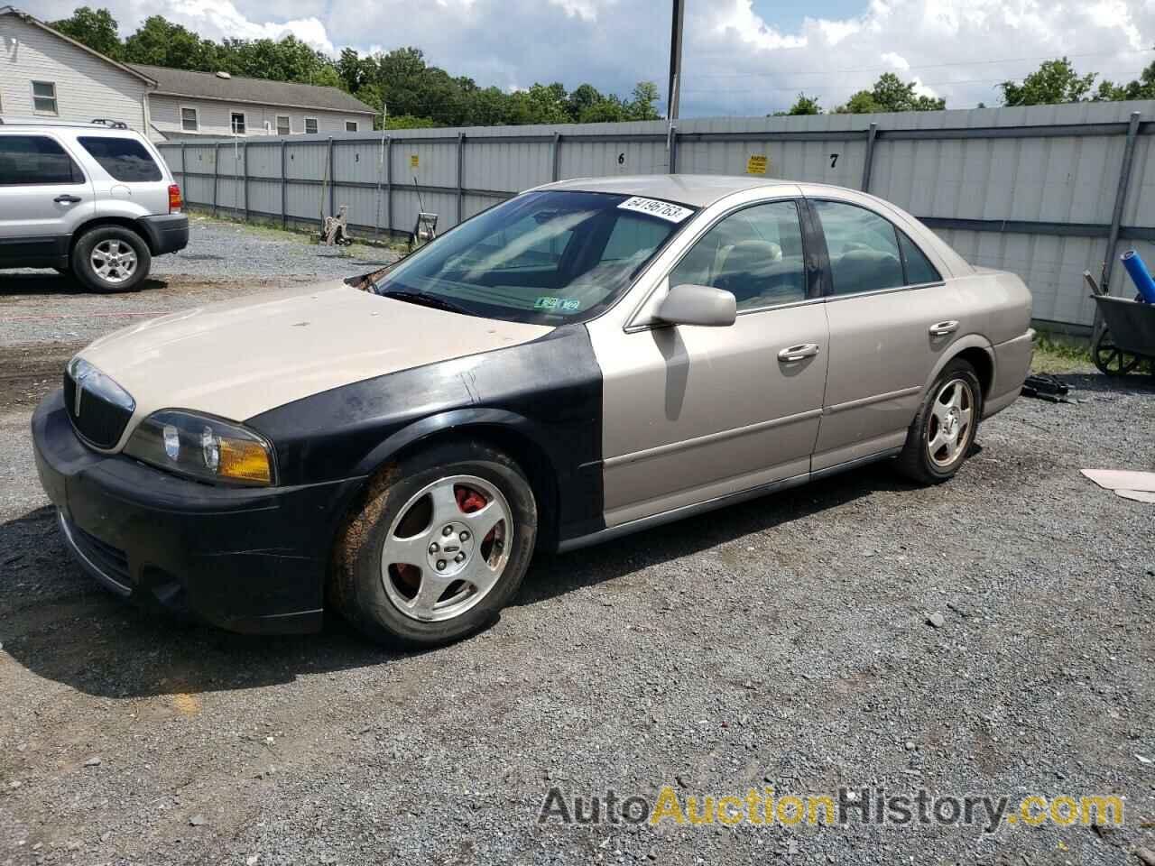 2000 LINCOLN LS SERIES, 1LNHM86S1YY846841