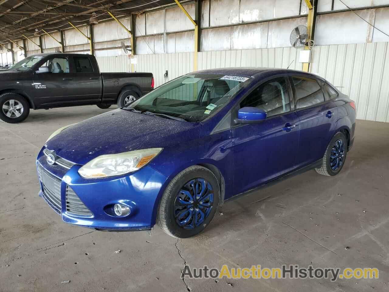 2012 FORD FOCUS SE, 1FAHP3F26CL290651