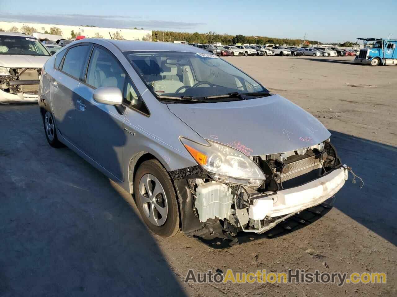 2012 TOYOTA PRIUS, JTDKN3DU8C5395030