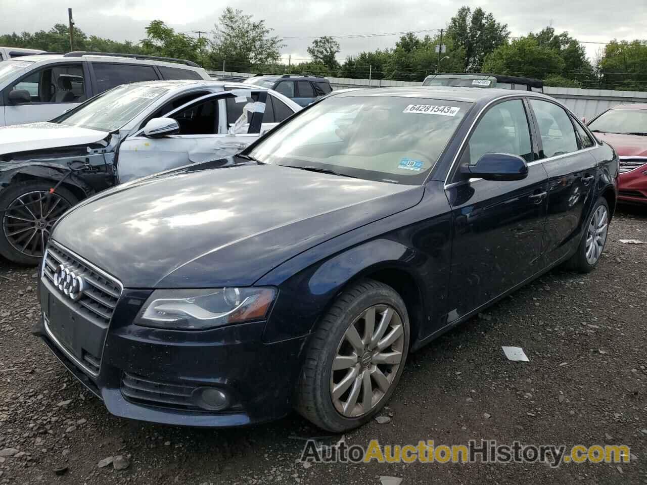 2010 AUDI A4 PREMIUM PLUS, WAUFFAFLXAN007328