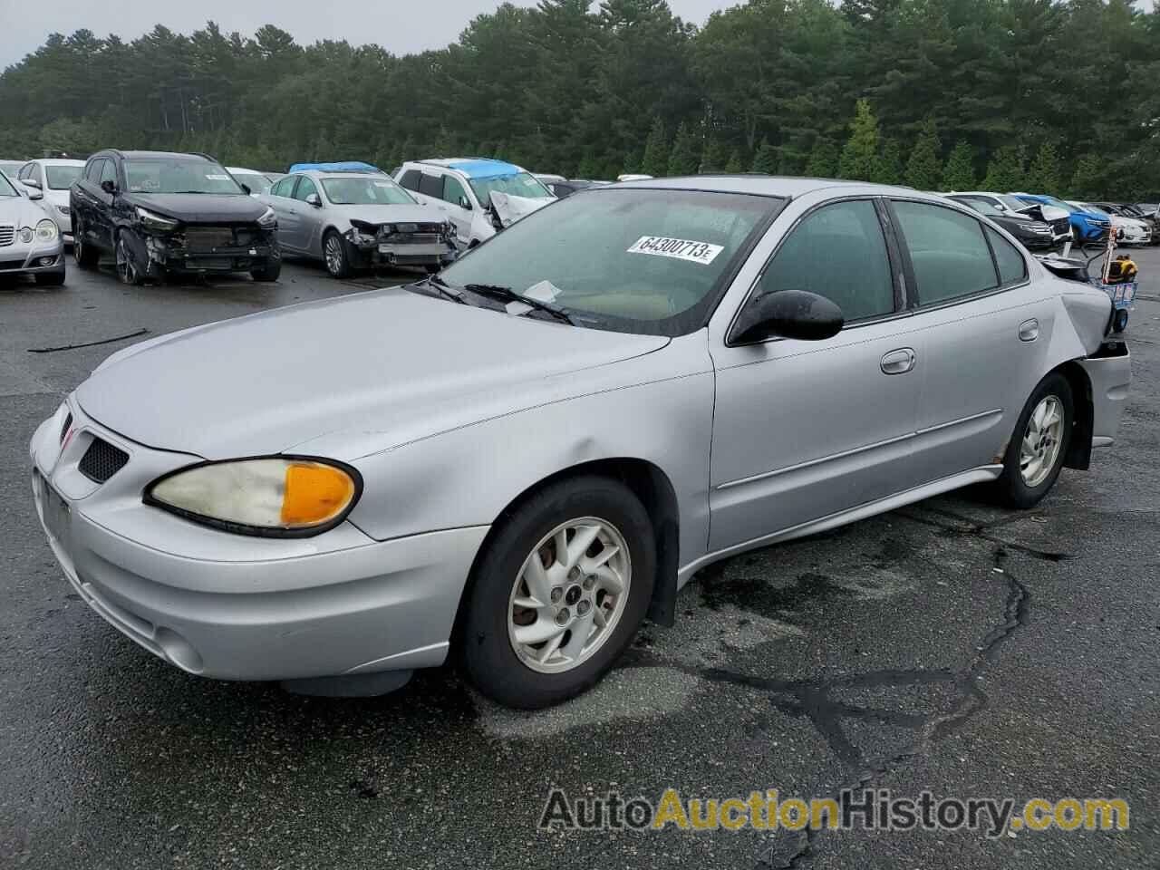 2003 PONTIAC GRANDAM SE1, 1G2NF52F93C109339